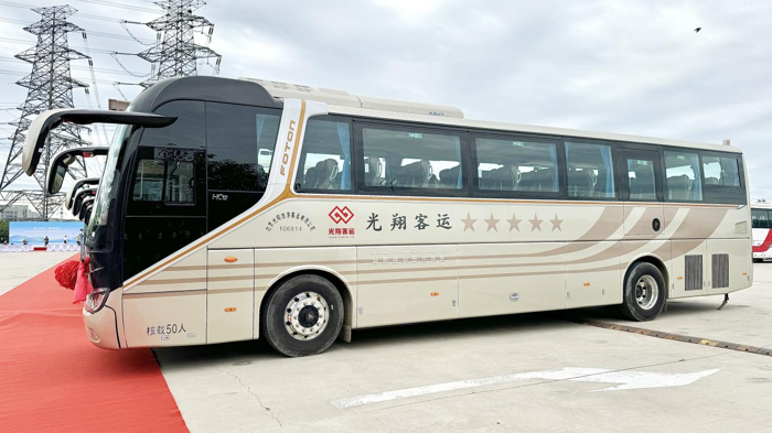 近日，光翔旅运&福田欧辉60辆氢燃料客车交付仪式在北京隆重举行。随着中秋及国庆节假期的临近，北京光翔旅运也蓄势待发，为首都即将到来的旅游高峰期做好充足准备。