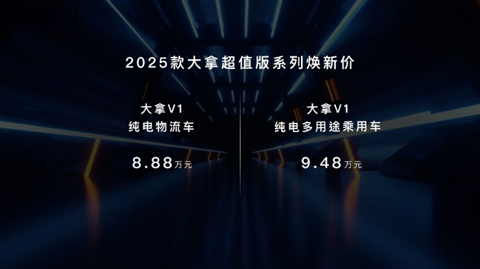 在全球新能源汽车行业蓬勃发展的浪潮中，用户对高价值出行解决方案的需求也日益强烈。2月28日，上汽大通MAXUS“大拿”系列在万众瞩目中焕新上市，重塑全球新能源轻型车价值新标杆！2025款“大拿”系列在前代产品强劲性能和智能科技的基础上，实现了更能装、更会省、更智能的“超值”进化，旨在满足小微创业、物流运输、旅游客运、企业员工通勤等多元场景需求，为用户带来更智慧、更高效、更安全的出行与运营体验