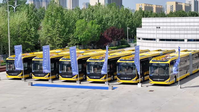 绿色版图再扩大！山东重工中通N系纯电动客车交付智利康塞普西翁市5.png