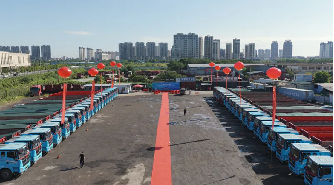 150台！三一携手卓新物流，江西绿色物流再提速7.png