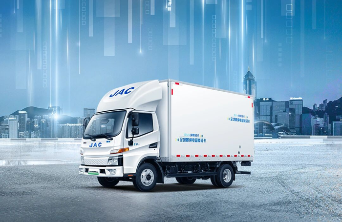 江淮新能源轻卡EV5助力中通快递迎战“双十一”3.png