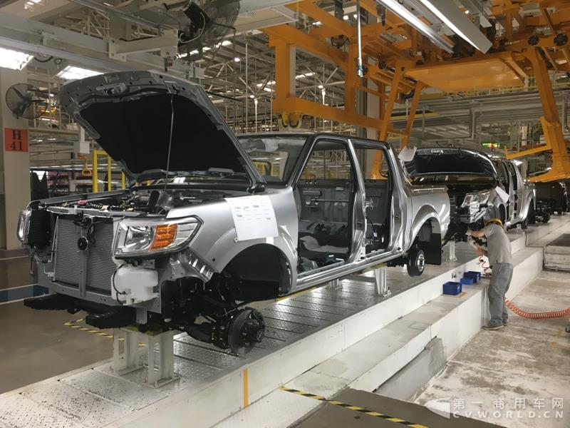 郑州日产新总装生产线