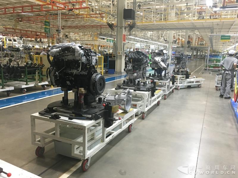 郑州日产新总装生产线