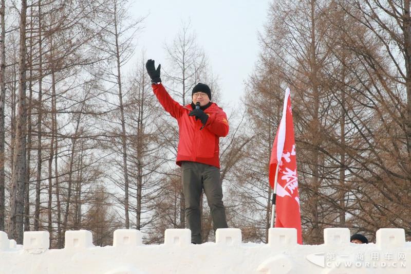 江铃特顺黑河英雄会冰雪挑战激情上演