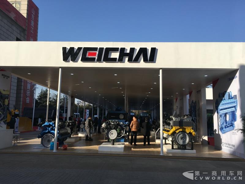 潍柴动力展区