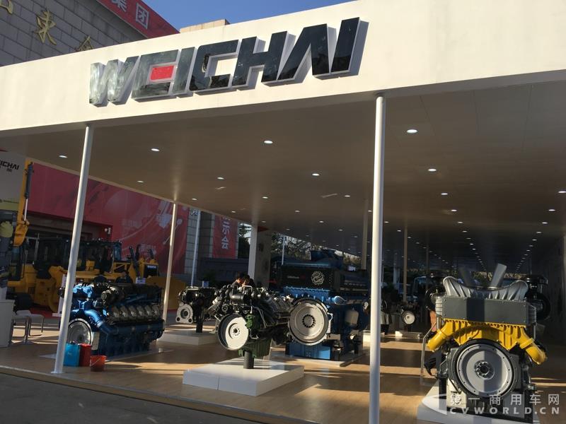 潍柴动力展区