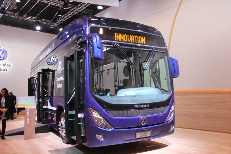 纯电动与混动势均力敌图片直击汉诺威电动客车