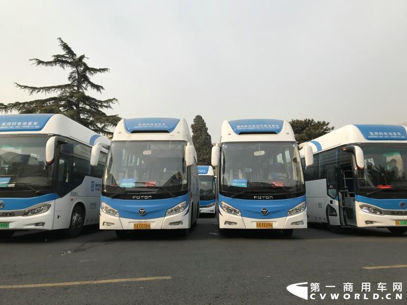 欧辉氢燃料电池客车