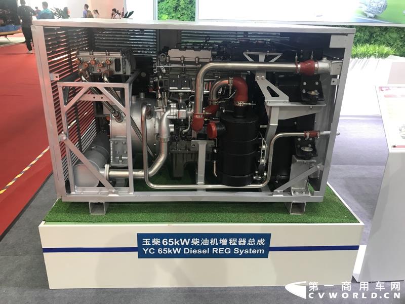 65kW柴油机增程器总成