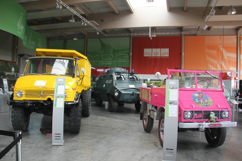 乌尼莫克博物馆展车