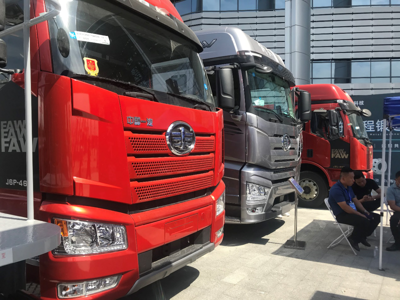 解放展车