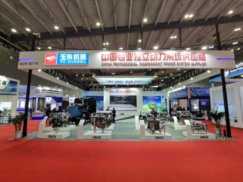 玉柴展台