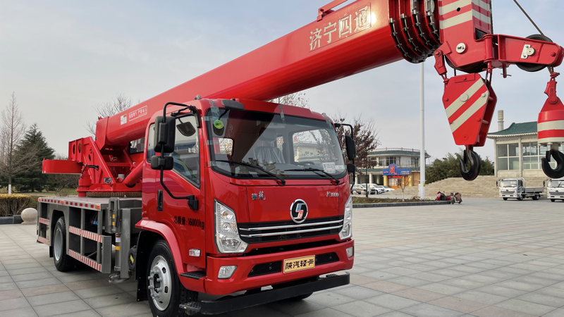 18号展车：陕汽轻卡M16Pro—随车起重机车型